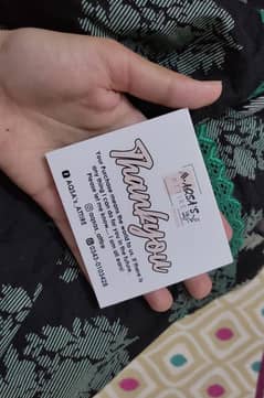 Thank You Cards Abaya Labels Jacket Labels
