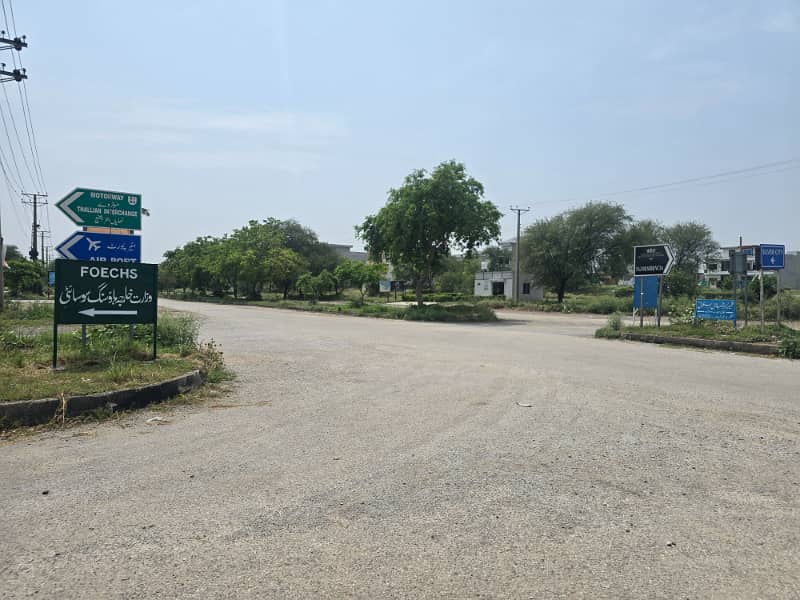 8 Marla sun face level plot next to Corner and 2nd plot from Main Double Road For sale 12