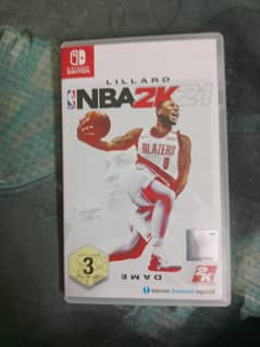 NBA 2k 21 Nintendo switch