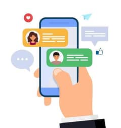 Social media worker
