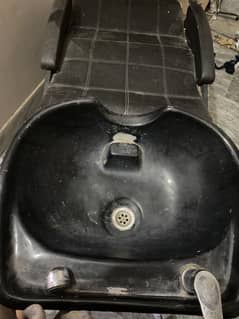 Hair washing tub