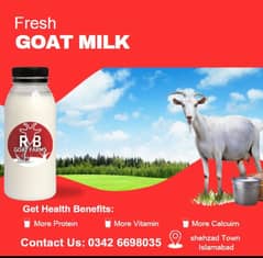 *Fresh Goat Milk Delivery in Islamabad & Rawalpindi! *