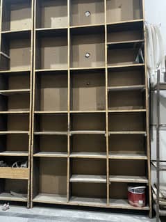 7 racks plus one table
