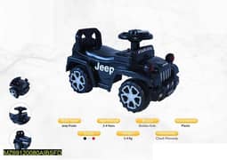 Kid's riding Jeep