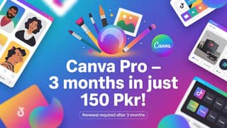 Get Canva Pro (Rs: 150)