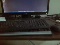 CPU+LCD+wireless keyboard and mouse