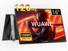 Portable Monitor 16 Inch 120Hz 1200P - WUAWE