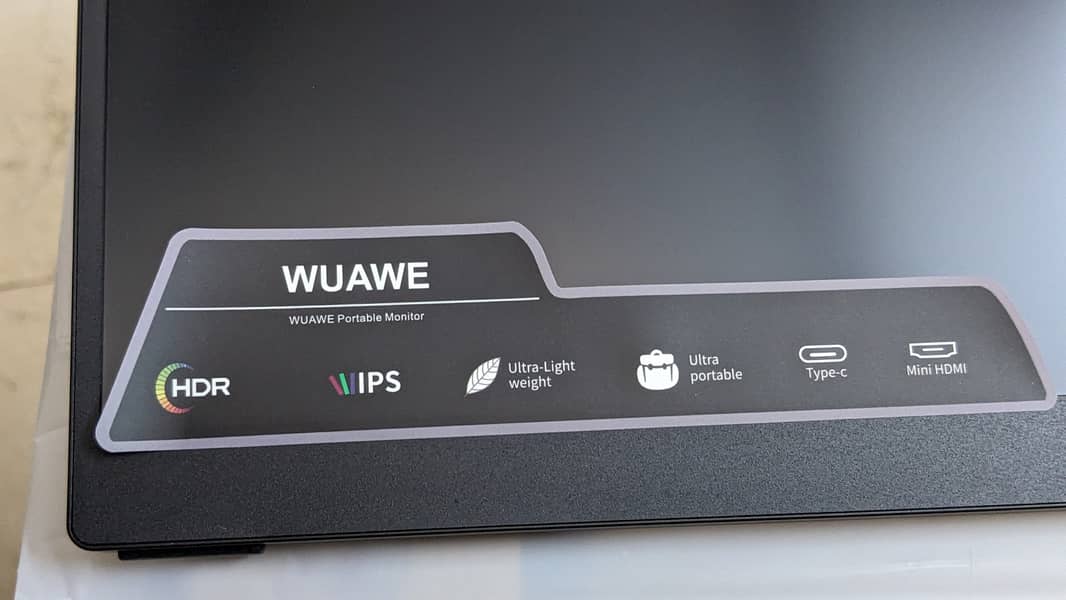 Portable Monitor 16 Inch 120Hz 1200P - WUAWE 6