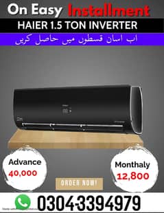 HAIER 1.5 TON INVERTER on Easy Installment