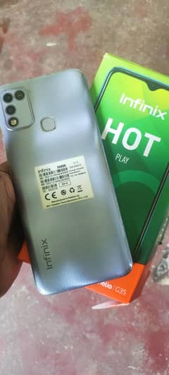 infinix hot 10 play pack set.