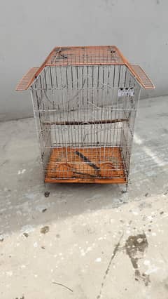 parrot cage used