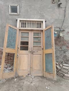Double Door OLD Wooden Door - Urgent Sale