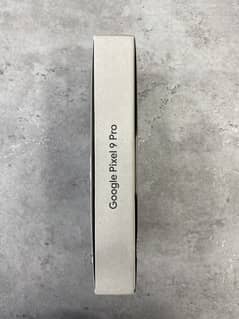 Pixel 9pro 12/128 just box open