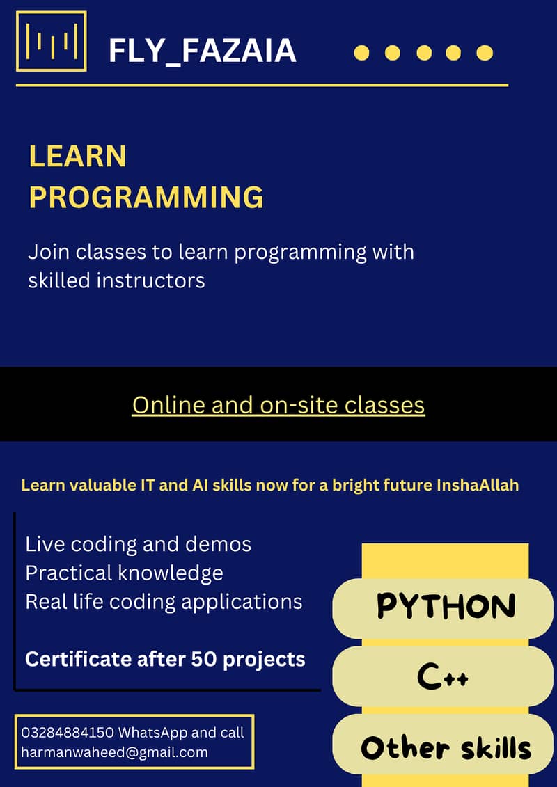 Programming course, Language Institute, Python tutorial 1