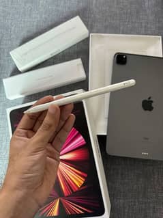 iPad Pro M1 Full Box Apple Pencil With Case