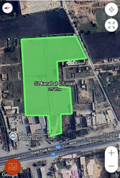 52 Kanal Industrial Land for sale in GT Road