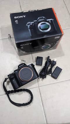 Sony A7ii with box and charger mint condition