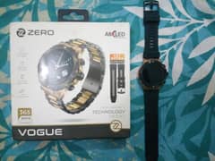 Zero Vogue Smartwatch 10/9.5 Full Box original metallic extra strips