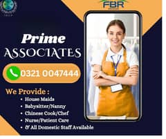 Need a Maid or Cook ,Drive Verified Domestic Staff Ready