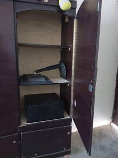 wooden cupboard
