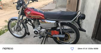 Honda 125 self started Lush conditions