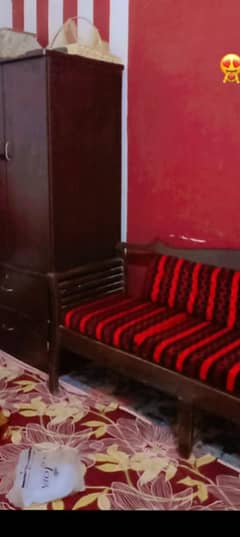 wodden sofa set