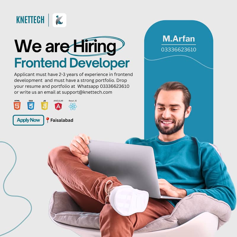 We Are Hiring Frontend Developers 0
