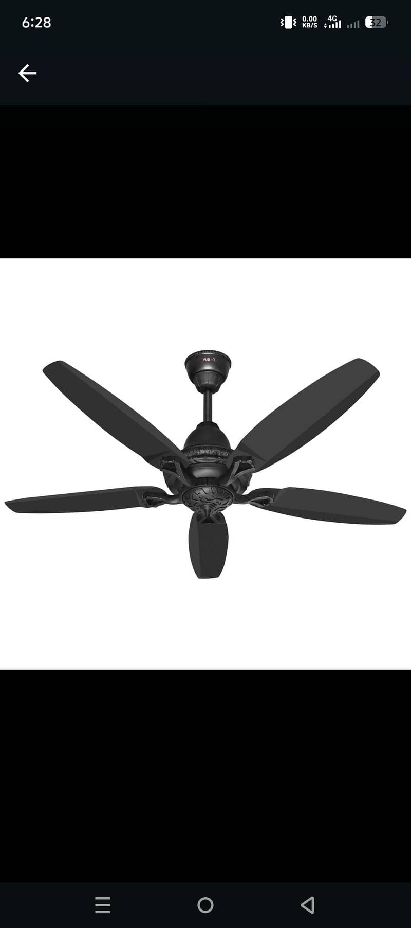 FUSION FAN 5 BLADE CEILING FAN 0