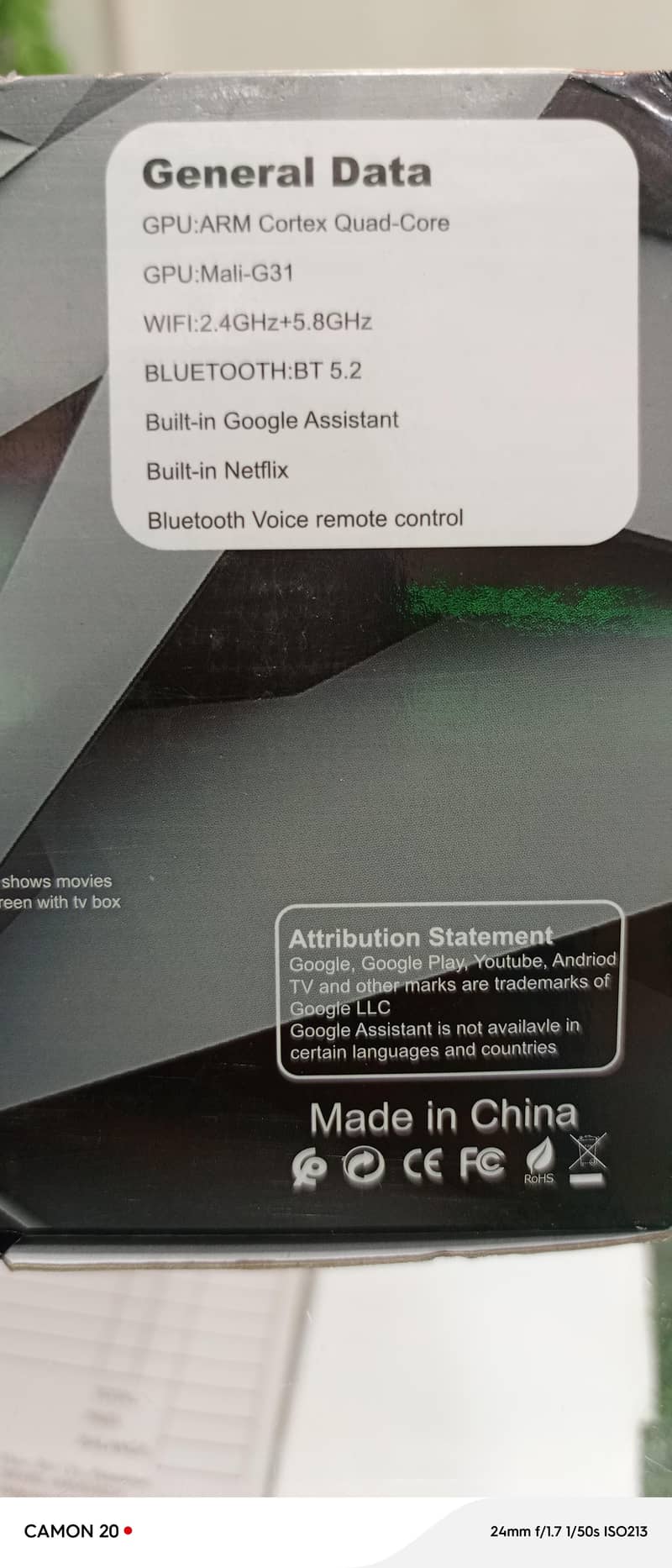 Android Box  TCL 2