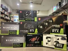 Gaming & professional graphics cards.