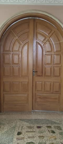 Big wooden door