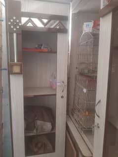 Bed, dressing, and divider for sale