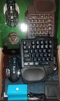 Gaming Wireless Bluetooth 5 in 1 combo Keybord and Mouse