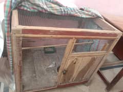 wood cage