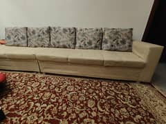 seven seater L shape sofa
