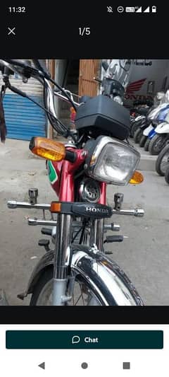 Honda CD70cc bick argent for sell engan file ok whtsap03418165591