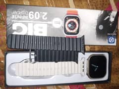 smart watch used with box, 2belt and chargee