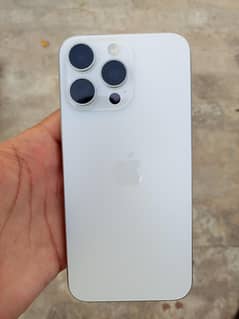 Iphone 15 pro max White titanium (jv)