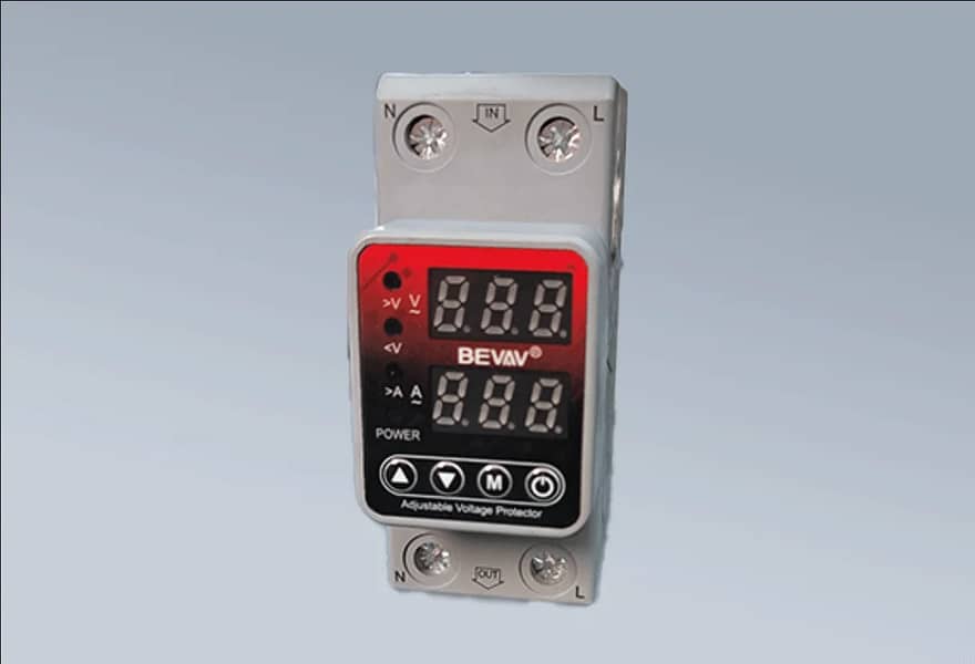 63-A Voltage Protector – Digital Meter With LCD Display 2