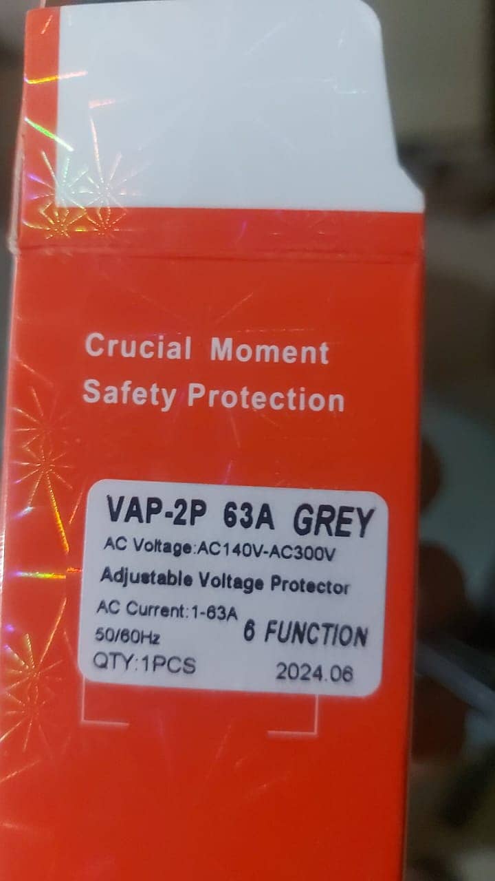 63-A Voltage Protector – Digital Meter With LCD Display 4