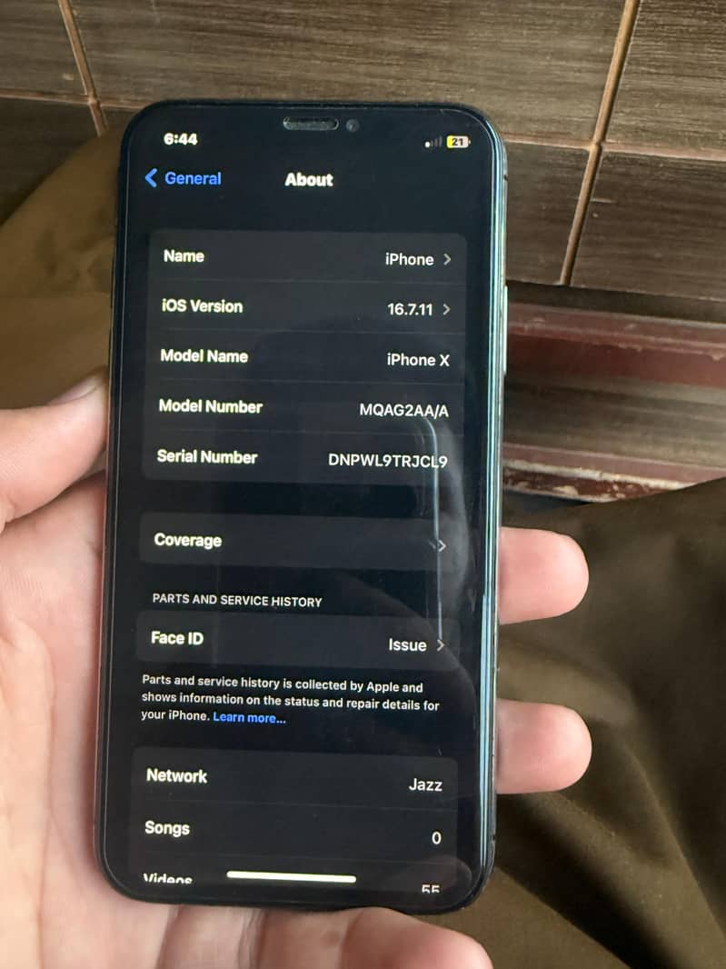 iPhone X Pta Approved 256 Exchange possible with Android + iPhone 4