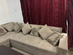 7 seater L shaped Sofa