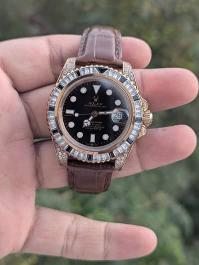 ROLEX SUBMARINER AUTOMATIC WITH STONES