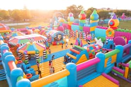 Customised Park Soft area Full Setup|Trampoline|Jumping Castles|Slide