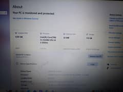 toshiba laptop i5 2nd gen 4gb ram / 128gb ssd