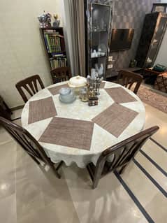 Wooden Dining Table 6seater