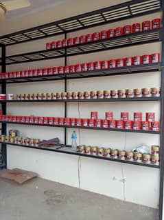 iron rank rack for shops newly made heavy
