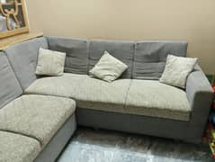 L shaped sofa