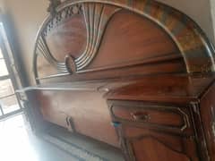 doubel bed with dressing for sale