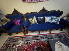 7 seater sheesham sofa